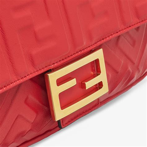 borsa fendi rossa trasparente|borse in pelle donna.